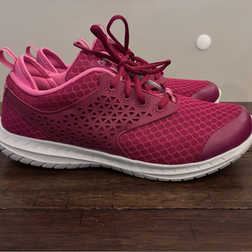 Cheeks Fit Body Tony Little Women’s Pink Gel Trainers - Size‎ 11